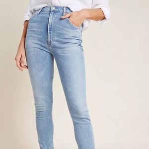 CITIZENS OF HUMANITY CHRISSY ULTRA HIGH-RISE SKIN